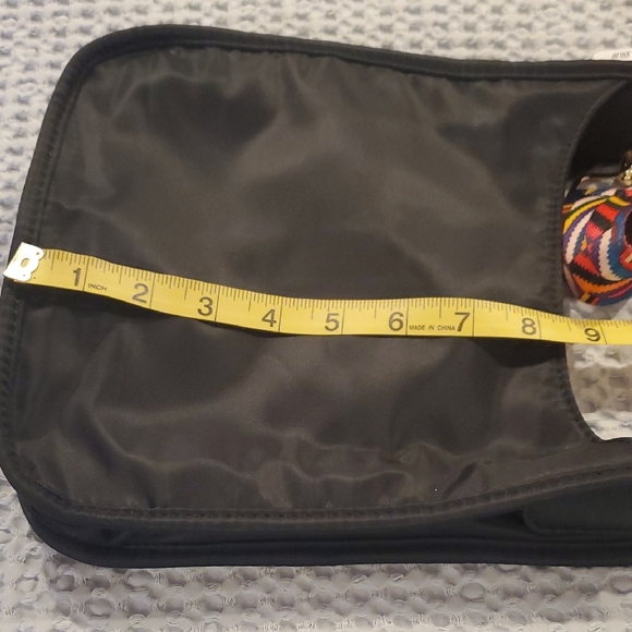 Stylish Black Bag with Multicolor Strap (30) - Picture 7 of 7